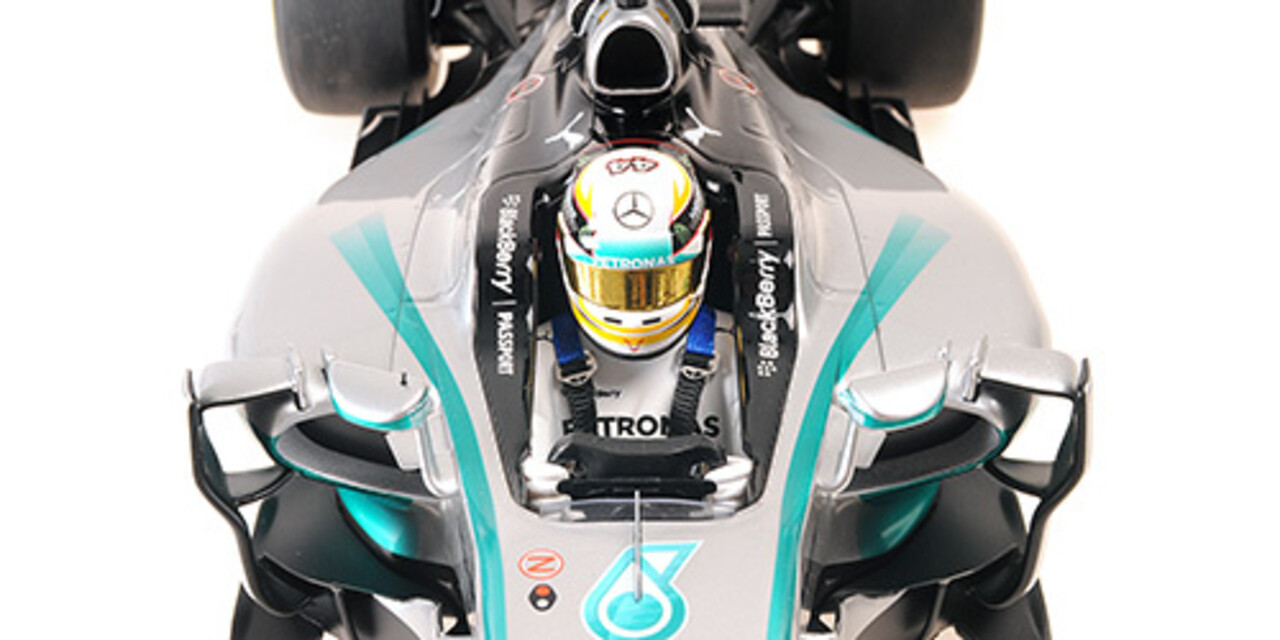 Formule 1 Mercedes AMG Petronas F1 Team W05, Hamilton, WC 2014 - 1:12 - Minichamps Formule 1 Mercedes AMG Petronas F1 Team W05, Hamilton, WC 2014 - 1:12 - Minichamps