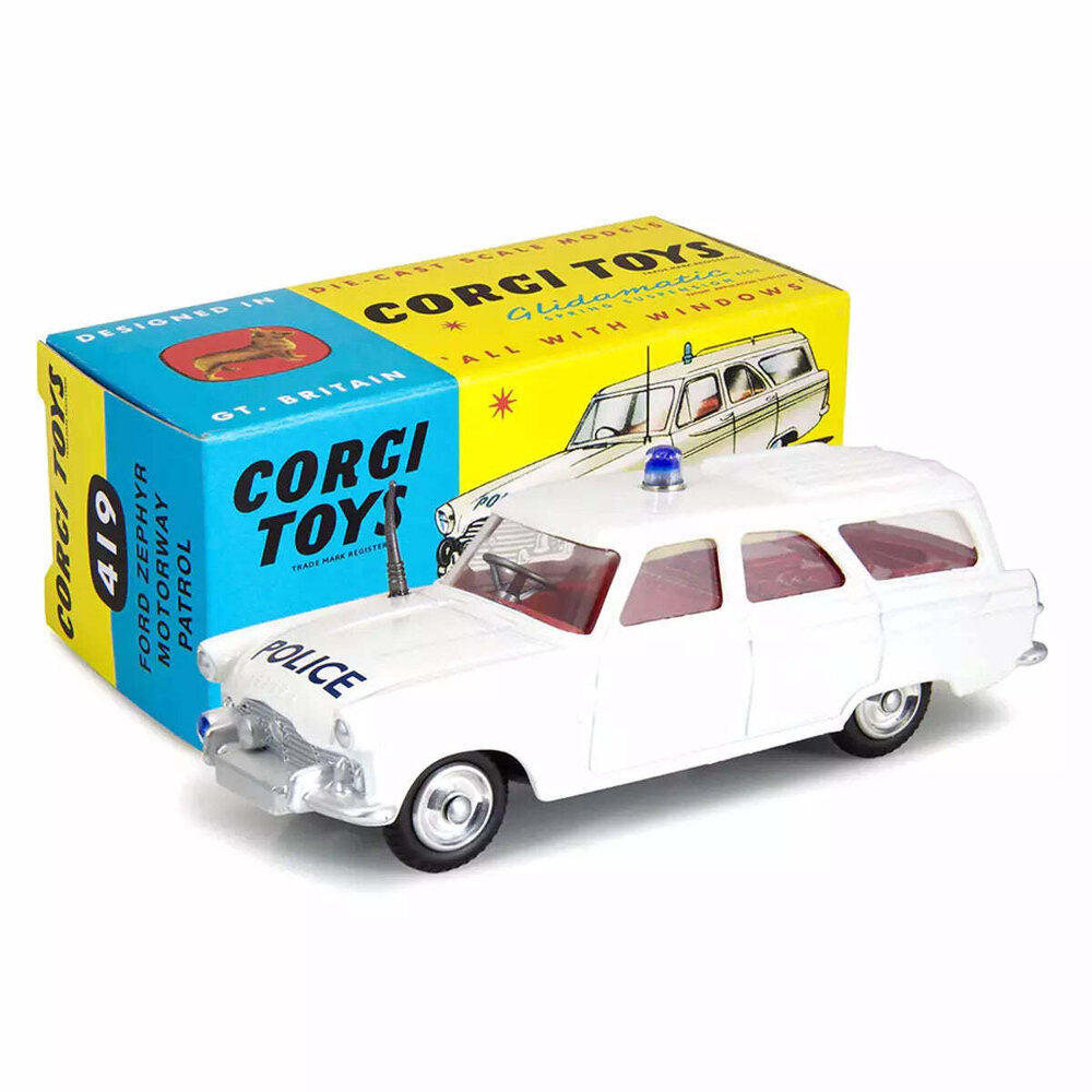 Ford Ford Zephyr Police Motorway Patrol 1960 - 1:48 - Corgi Ford Ford Zephyr Police Motorway Patrol 1960 - 1:48 - Corgi