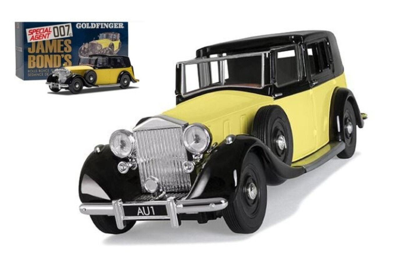 Rolls-Royce Rolls Royce Phantom III Sedance de Ville 'James Bond Goldfinger' - 1:36  - Corgi