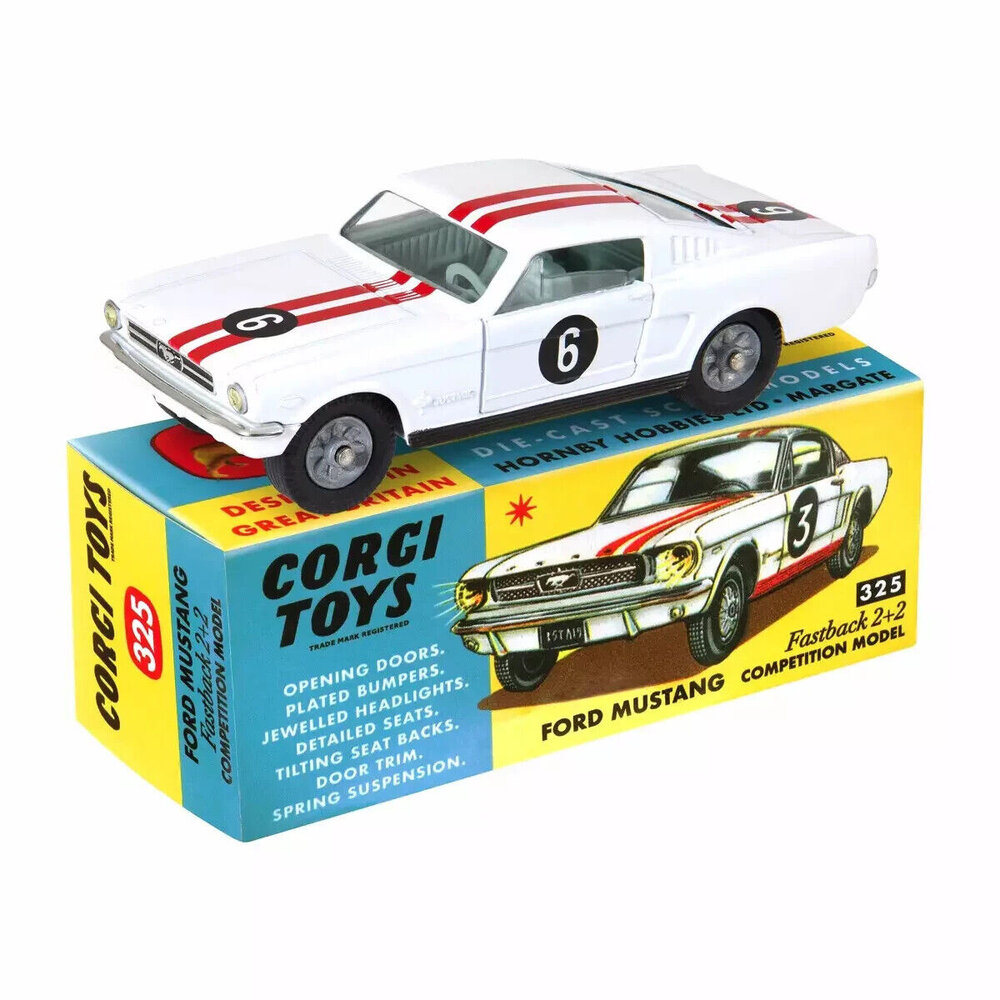 Ford Ford Mustang Fastback #6 1965 - 1:43 - Corgi Ford Ford Mustang Fastback #6 1965 - 1:43 - Corgi