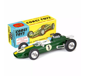 Formule 1 Lotus Climax #1 1967 + Figure - 1:43 - Corgi Formule 1 Lotus Climax #1 1967 + Figure - 1:43 - Corgi