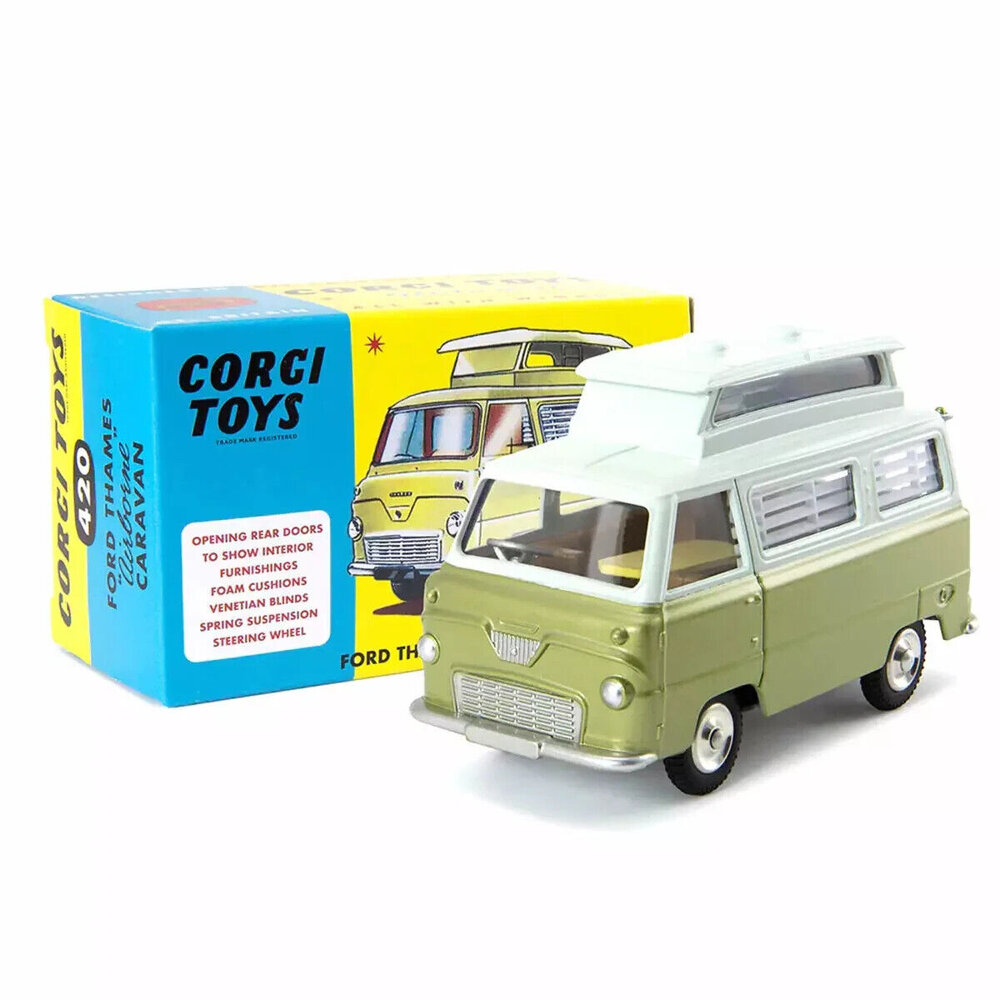 Ford Ford Thames 400E Camper 1962 - 1:43 - Corgi Ford Ford Thames 400E Camper 1962 - 1:43 - Corgi