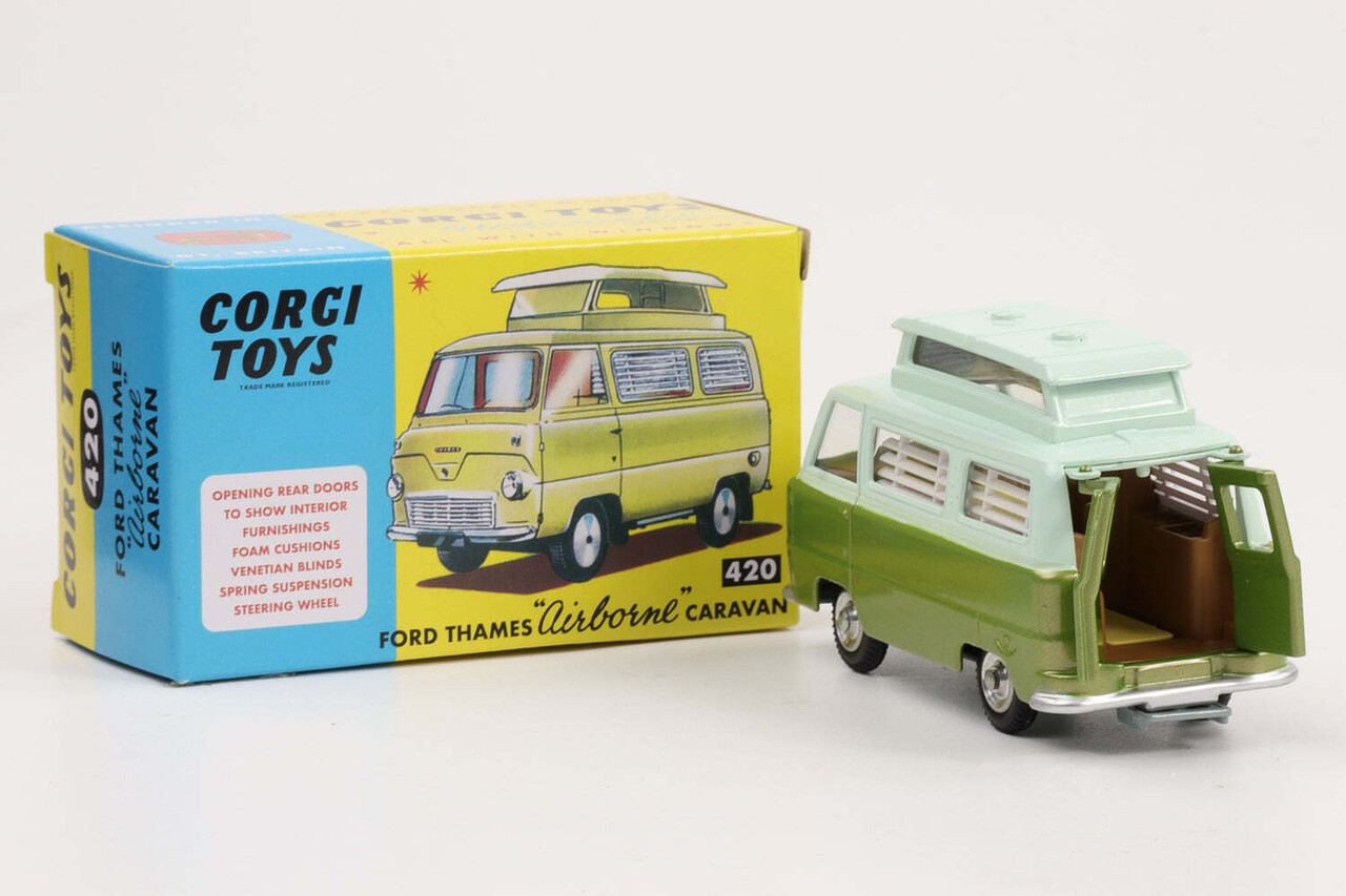 Ford Ford Thames 400E Camper 1962 - 1:43 - Corgi Ford Ford Thames 400E Camper 1962 - 1:43 - Corgi