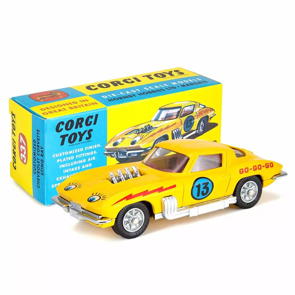 Chevrolet Chevrolet Corvette Sting Ray #13 1967 - 1:43 - Corgi Chevrolet Chevrolet Corvette Sting Ray #13 1967 - 1:43 - Corgi
