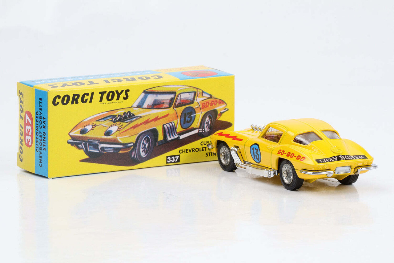 Chevrolet Chevrolet Corvette Sting Ray #13 1967 - 1:43 - Corgi Chevrolet Chevrolet Corvette Sting Ray #13 1967 - 1:43 - Corgi