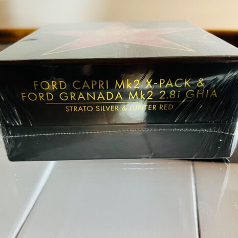 Ford Ford Capri MK II X-Pack + Ford Granada MK II 2.8i Ghia  (SET) - 1:43 - Corgi Ford Ford Capri MK II X-Pack + Ford Granada MK II 2.8i Ghia  (SET) - 1:43 - Corgi