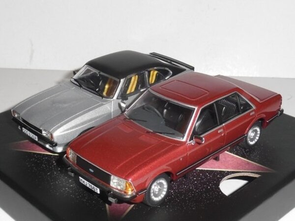 Ford Ford Capri MK II X-Pack + Ford Granada MK II 2.8i Ghia  (SET) - 1:43 - Corgi Ford Ford Capri MK II X-Pack + Ford Granada MK II 2.8i Ghia  (SET) - 1:43 - Corgi