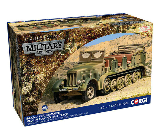 Half-Track Half Track Kraus-Maffei Cingolato 1942 - 1:50 - Corgi Half-Track Half Track Kraus-Maffei Cingolato 1942 - 1:50 - Corgi