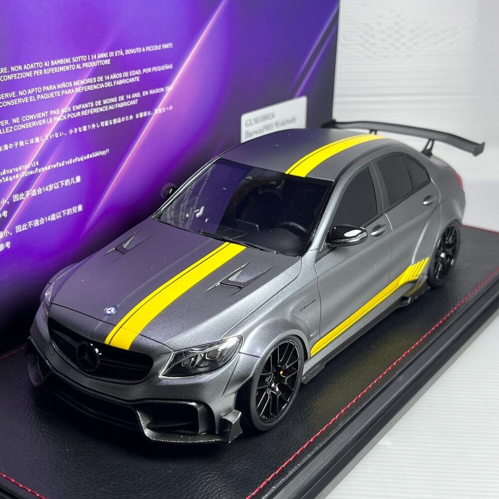 Mercedes-Benz Mercedes-Benz C-Class C63S AMG Darwinpro Widebody 2019 - 1:18 - GLM (Great Lighting Models)