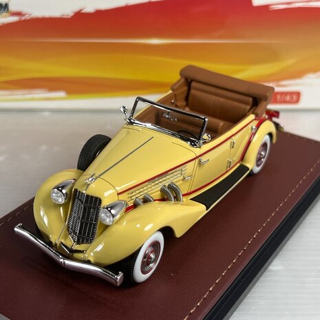 Auburn Auburn 851 Supercharged Phaeton Cabriolet Open 1935 - 1:43 - GLM (Great Lighting Models) Auburn Auburn 851 Supercharged Phaeton Cabriolet Open 1935 - 1:43 - GLM (Great Lighting Models)