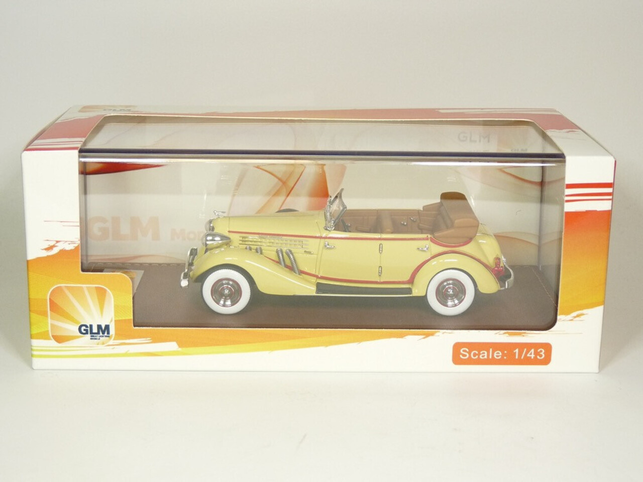 Auburn Auburn 851 Supercharged Phaeton Cabriolet Open 1935 - 1:43 - GLM (Great Lighting Models) Auburn Auburn 851 Supercharged Phaeton Cabriolet Open 1935 - 1:43 - GLM (Great Lighting Models)