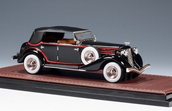 Auburn Auburn 851 Supercharged Phaeton Cabriolet Closed 1935 - 1:43 - GLM (Great Lighting Models) Auburn Auburn 851 Supercharged Phaeton Cabriolet Closed 1935 - 1:43 - GLM (Great Lighting Models)