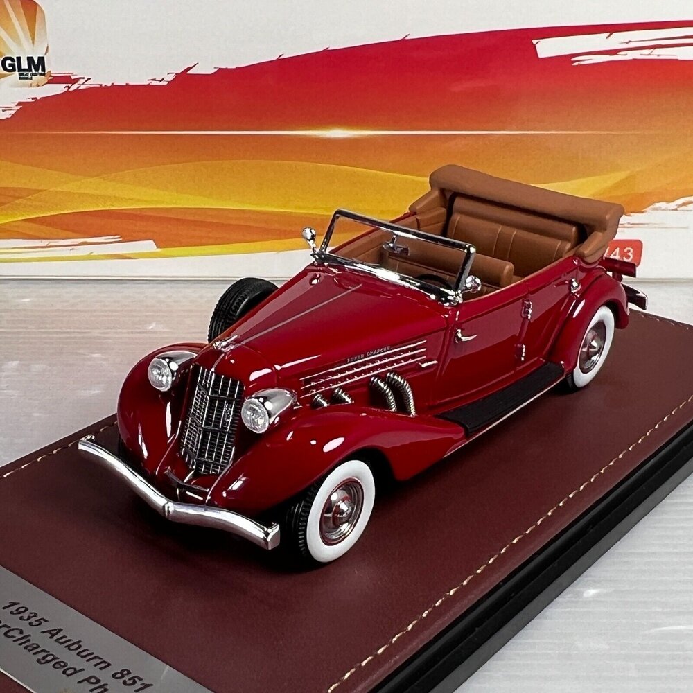 Auburn Auburn 851 Supercharged Phaeton Cabriolet Open 1935 - 1:43 - GLM (Great Lighting Models)