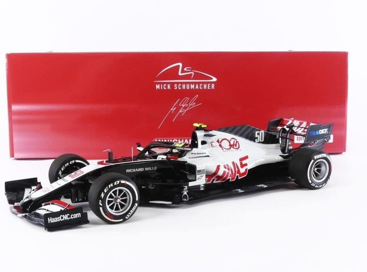 Formule 1 Haas F1 Team VF-20 FP1 Abu Dhabi 2020 - 1:18 - Minichamps Formule 1 Haas F1 Team VF-20 FP1 Abu Dhabi 2020 - 1:18 - Minichamps