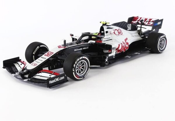 Formule 1 Haas F1 Team VF-20 FP1 Abu Dhabi 2020 - 1:18 - Minichamps Formule 1 Haas F1 Team VF-20 FP1 Abu Dhabi 2020 - 1:18 - Minichamps