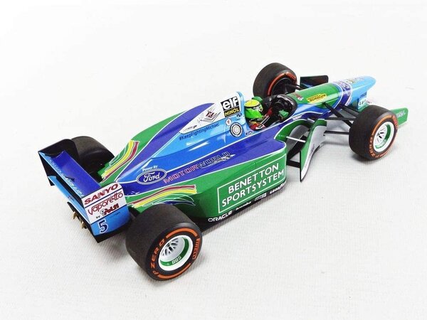 Formule 1 Benetton Ford B194 Mick Schumacher Demonstration Run Belgian GP 2017 - 1:18 - Minichamps Formule 1 Benetton Ford B194 Mick Schumacher Demonstration Run Belgian GP 2017 - 1:18 - Minichamps