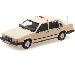 Volvo Volvo 740 GL Taxi Germany 1986 - 1:18 - Minichamps