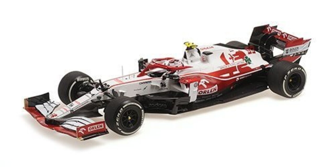Formule 1 Alfa Romeo Racing #99 Abu Dhabi GP Final Race 2021 - 1:18 - Minichamps Formule 1 Alfa Romeo Racing #99 Abu Dhabi GP Final Race 2021 - 1:18 - Minichamps