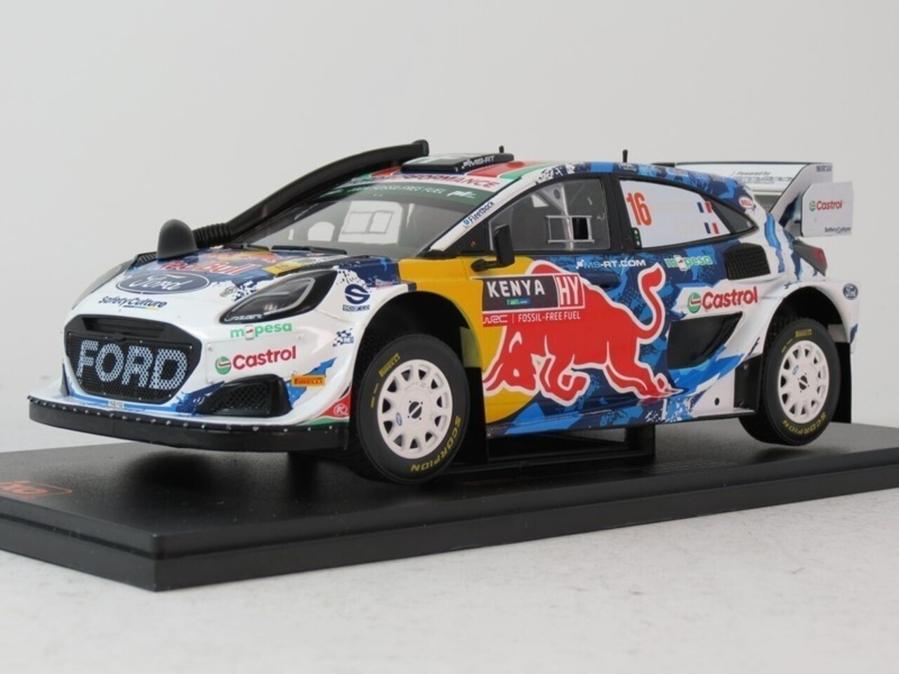 Ford Ford Puma Rally 1 #16 WRC Safari Rally Kenia 2024 - 1:18 - IXO Models Ford Ford Puma Rally 1 #16 WRC Safari Rally Kenia 2024 - 1:18 - IXO Models