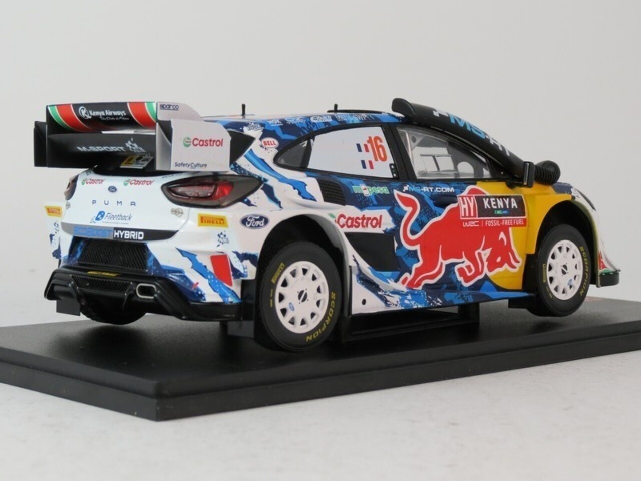 Ford Ford Puma Rally 1 #16 WRC Safari Rally Kenia 2024 - 1:18 - IXO Models Ford Ford Puma Rally 1 #16 WRC Safari Rally Kenia 2024 - 1:18 - IXO Models