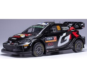 Toyota Toyota GR Yaris Rally1 Hybrid #69 Rally Safara Kenya 2024 - 1:18 - IXO Models Toyota Toyota GR Yaris Rally1 Hybrid #69 Rally Safara Kenya 2024 - 1:18 - IXO Models