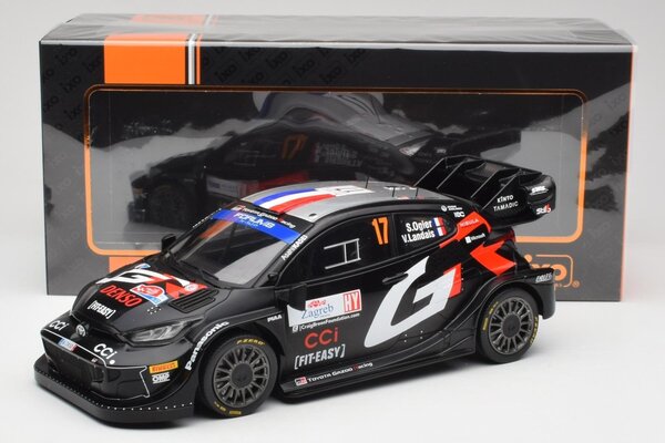 Toyota Toyota GR Yaris Rally1 Hybrid #17 WRC Rally Croatia 2024 - 1:18 - IXO Models