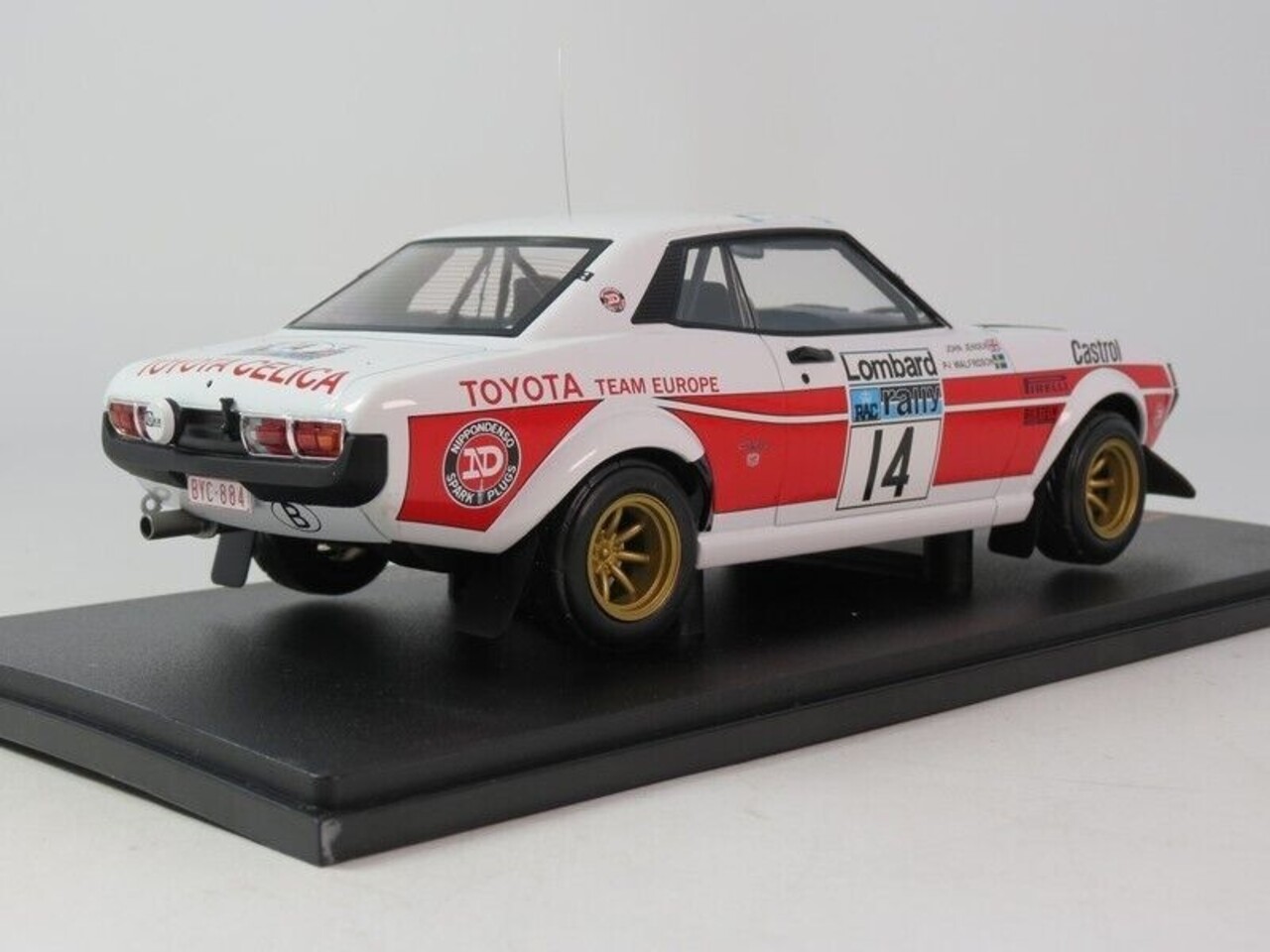 Toyota Toyota Celica 2000 GT #14 (RA21) RAC Rally 1977 - 1:18 - IXO Models Toyota Toyota Celica 2000 GT #14 (RA21) RAC Rally 1977 - 1:18 - IXO Models