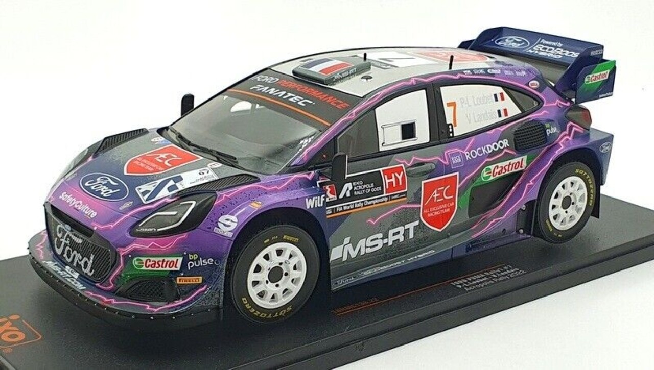 Ford Ford Puma Rally 1 #7 Rally WM Rally Acropolis 2022  - 1:18 - IXO Models