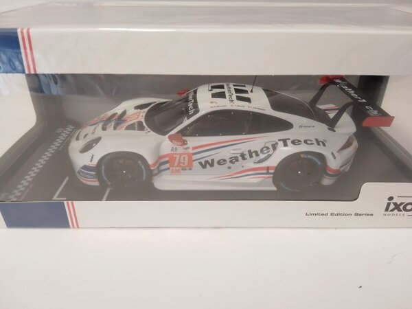 Porsche Porsche 911/991 RSR -19 4.2L #79 Team Weathertech Racing 2nd LMGTE AM Class 24H Le Mans 2022 - 1:18 - IXO Models Porsche Porsche 911/991 RSR -19 4.2L #79 Team Weathertech Racing 2nd LMGTE AM Class 24H Le Mans 2022 - 1:18 - IXO Models