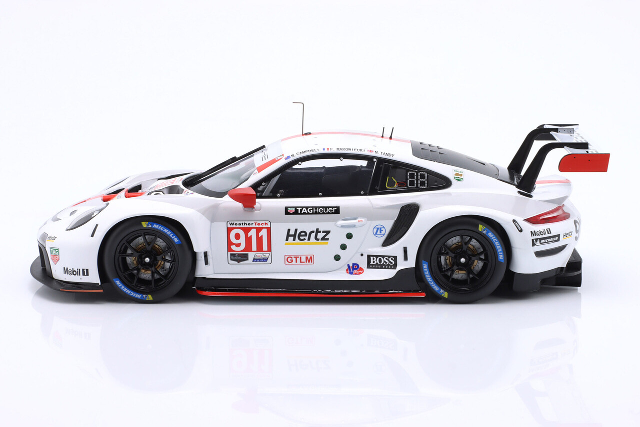 Porsche Porsche 911/991-2 RSR #911 Team Porsche 2nd GTLM Class 24H Daytona 2020 - 1:18 - IXO Models Porsche Porsche 911/991-2 RSR #911 Team Porsche 2nd GTLM Class 24H Daytona 2020 - 1:18 - IXO Models