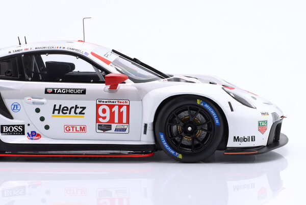 Porsche Porsche 911/991-2 RSR #911 Team Porsche 2nd GTLM Class 24H Daytona 2020 - 1:18 - IXO Models Porsche Porsche 911/991-2 RSR #911 Team Porsche 2nd GTLM Class 24H Daytona 2020 - 1:18 - IXO Models
