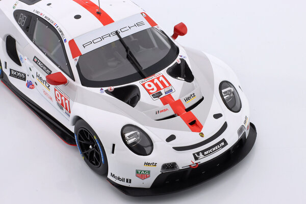Porsche Porsche 911/991-2 RSR #911 Team Porsche 2nd GTLM Class 24H Daytona 2020 - 1:18 - IXO Models Porsche Porsche 911/991-2 RSR #911 Team Porsche 2nd GTLM Class 24H Daytona 2020 - 1:18 - IXO Models
