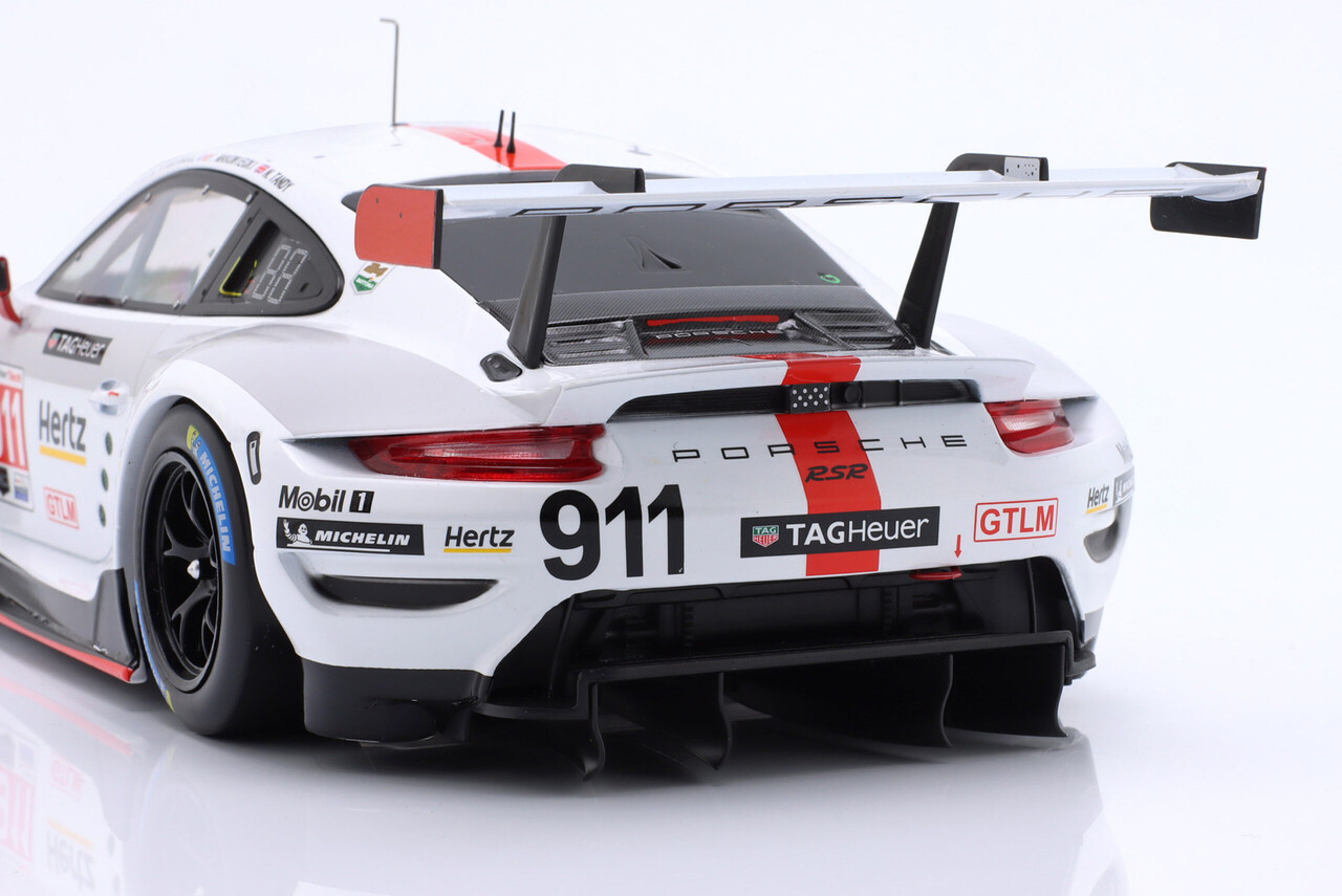 Porsche Porsche 911/991-2 RSR #911 Team Porsche 2nd GTLM Class 24H Daytona 2020 - 1:18 - IXO Models Porsche Porsche 911/991-2 RSR #911 Team Porsche 2nd GTLM Class 24H Daytona 2020 - 1:18 - IXO Models