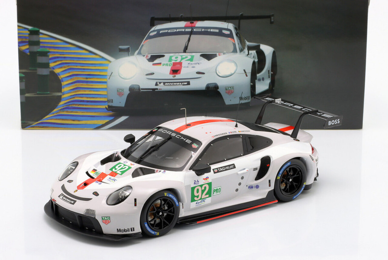 Porsche Porsche 911 RSR #92 24h Le Mans 2022 - 1:18 - IXO Models Porsche Porsche 911 RSR #92 24h Le Mans 2022 - 1:18 - IXO Models