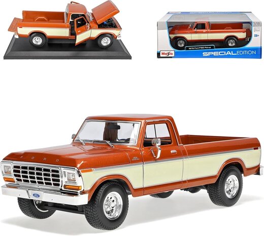 Ford Ford F150 Pick-Up 1979 - 1:18 - Maisto Ford Ford F150 Pick-Up 1979 - 1:18 - Maisto