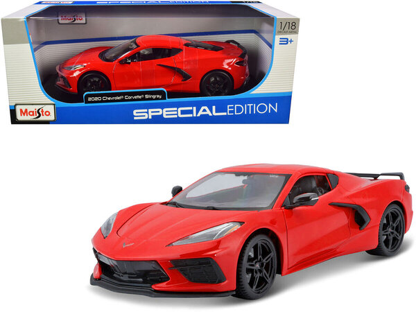 Chevrolet Chevrolet Corvette Stingray 2020 - 1:18 - Maisto Chevrolet Chevrolet Corvette Stingray 2020 - 1:18 - Maisto