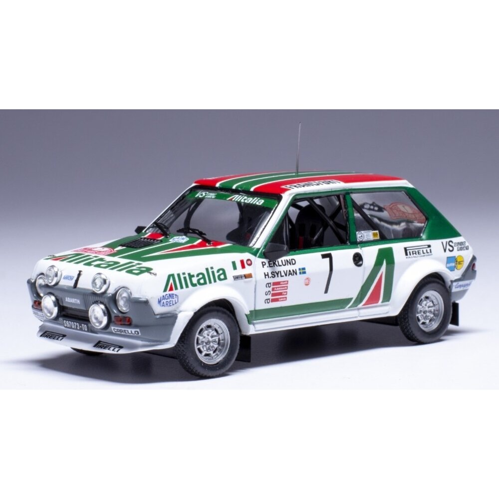 Fiat Abarth 124 RGT #27 Ma Fra Rally Poland 2019 - 1:43 - IXO Models - HMKT