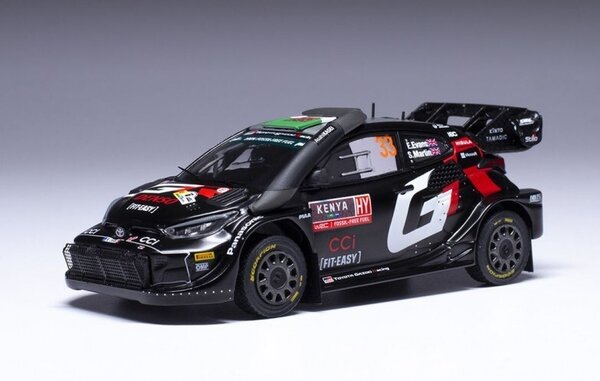 Toyota Toyota GR Yaris Rally 1 #33 WRC 4th Safari Rally Kenya 2024 - 1:43 - IXO Models Toyota Toyota GR Yaris Rally 1 #33 WRC 4th Safari Rally Kenya 2024 - 1:43 - IXO Models