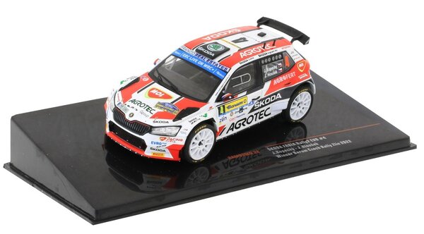Skoda Skoda Fabia Rally 2 #4 EVO Barum Rally Zlin (CZ) 2022 - 1:43 - IXO Models Skoda Skoda Fabia Rally 2 #4 EVO Barum Rally Zlin (CZ) 2022 - 1:43 - IXO Models