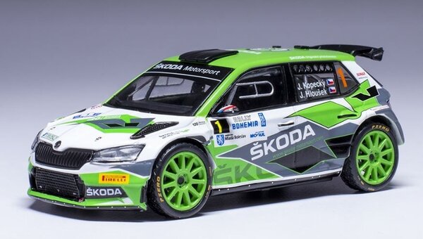 Skoda Skoda Fabia Rally 2 EVO #1 Rally Bohemia 2021 - 1:43 - IXO Models Skoda Skoda Fabia Rally 2 EVO #1 Rally Bohemia 2021 - 1:43 - IXO Models