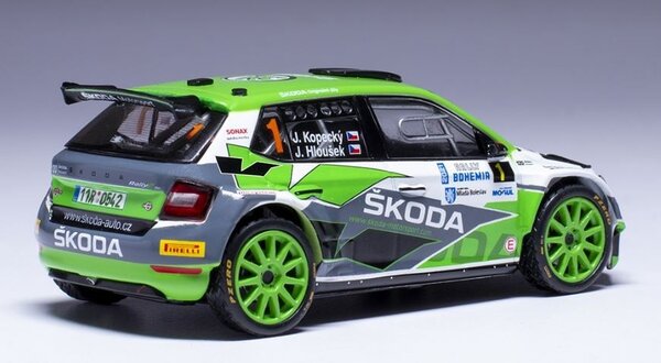 Skoda Skoda Fabia Rally 2 EVO #1 Rally Bohemia 2021 - 1:43 - IXO Models Skoda Skoda Fabia Rally 2 EVO #1 Rally Bohemia 2021 - 1:43 - IXO Models