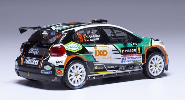 Citroen Citroen C3 Rally 2 #9 Rally WM Rally de Wallonie 2024 - 1:43 - IXO Models Citroen Citroen C3 Rally 2 #9 Rally WM Rally de Wallonie 2024 - 1:43 - IXO Models