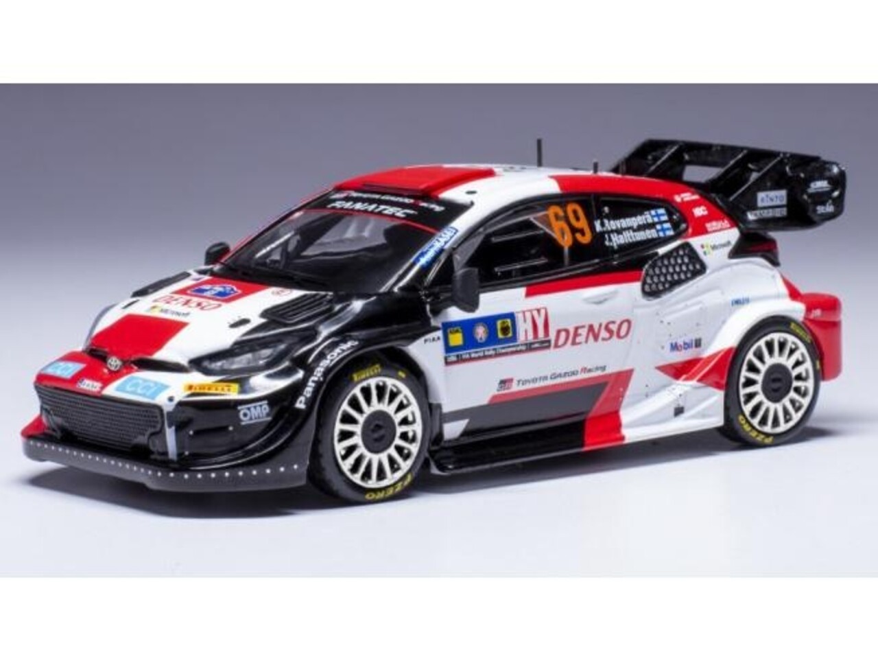 Toyota Toyota GR Yaris Rally 1 Hybrid #69 Rally WM Rally Central Europe 2023 - 1:43 - IXO Models Toyota Toyota GR Yaris Rally 1 Hybrid #69 Rally WM Rally Central Europe 2023 - 1:43 - IXO Models