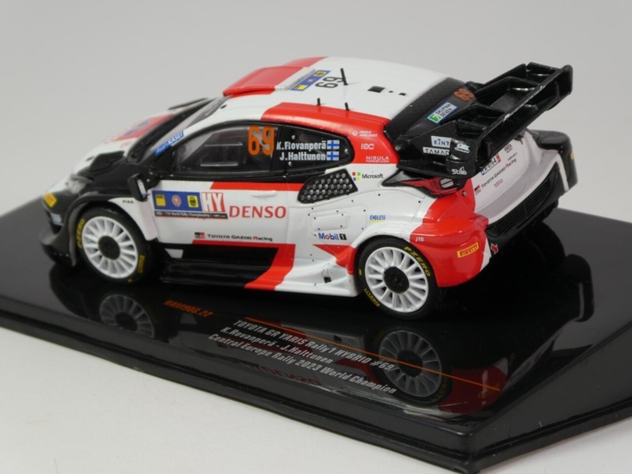 Toyota Toyota GR Yaris Rally 1 Hybrid #69 Rally WM Rally Central Europe 2023 - 1:43 - IXO Models Toyota Toyota GR Yaris Rally 1 Hybrid #69 Rally WM Rally Central Europe 2023 - 1:43 - IXO Models