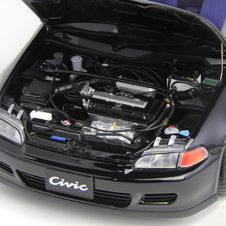 Honda Honda Civic SIR II EG6 VTEC 1993 + Lift + Keychain - 1:18 - LCD Model