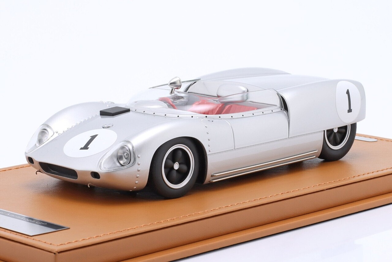 Lotus Lotus 19 #1 Winner Karlskoga GP 1960 (Driver: Stirling Moss) - 1:18 - Tecnomodel Mythos Lotus Lotus 19 #1 Winner Karlskoga GP 1960 (Driver: Stirling Moss) - 1:18 - Tecnomodel Mythos