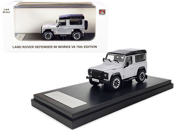 Land Rover Land Rover Defender 90 Works V8 70th Edition 2018 - 1:64 - LCD Model Land Rover Land Rover Defender 90 Works V8 70th Edition 2018 - 1:64 - LCD Model