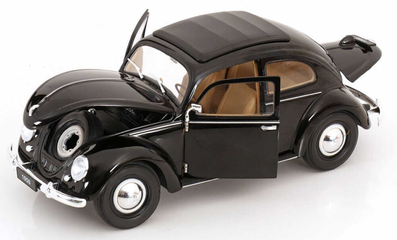 Volkswagen Volkswagen Beetle Classic 1950 Closed Roof - 1:18 - Welly Volkswagen Volkswagen Beetle Classic 1950 Closed Roof - 1:18 - Welly