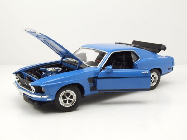 Ford Ford Mustang Boss 1969 - 1:18 - Welly Ford Ford Mustang Boss 1969 - 1:18 - Welly