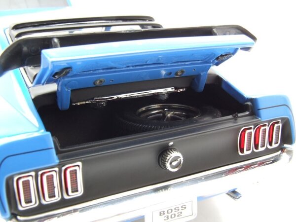 Ford Ford Mustang Boss 1969 - 1:18 - Welly Ford Ford Mustang Boss 1969 - 1:18 - Welly